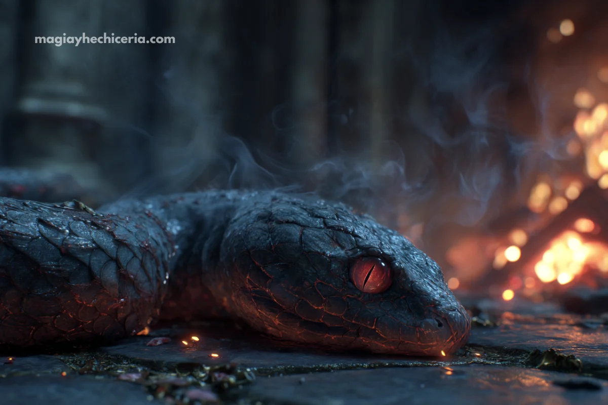 Ashwinder: la serpiente de fuego del mundo mágico 3 Ashwinder historia