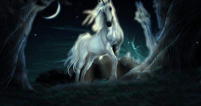 Unicornio blanco