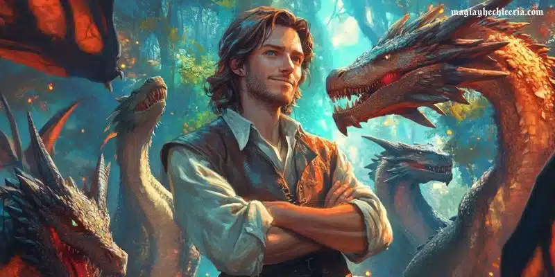 El trabajo de Charlie Weasley con dragones