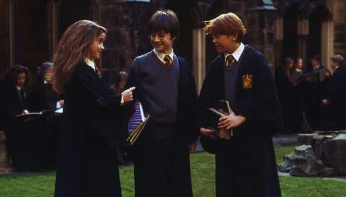 trio dorado de harry potter