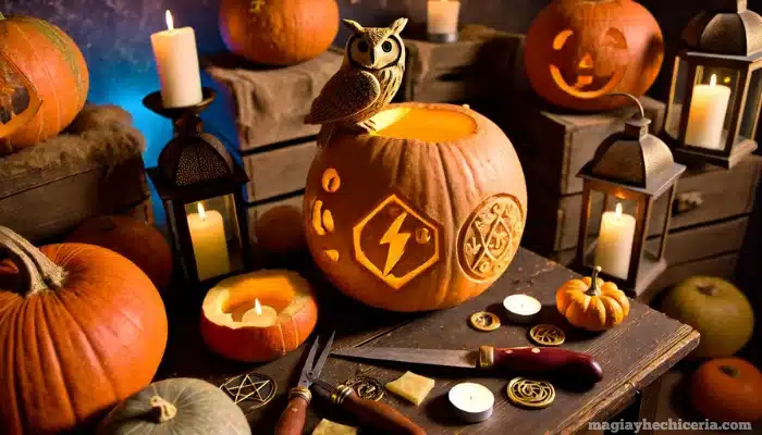 Talla una calabaza al estilo Harry Potter