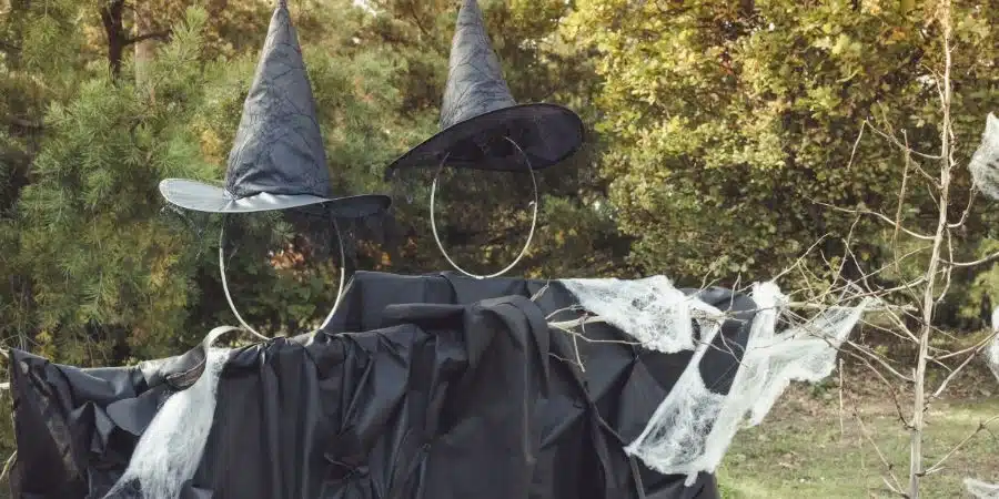decoracion halloween brujas harry potter estilo dementor