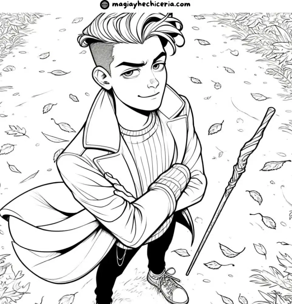 draco malfoy para colorear halloween