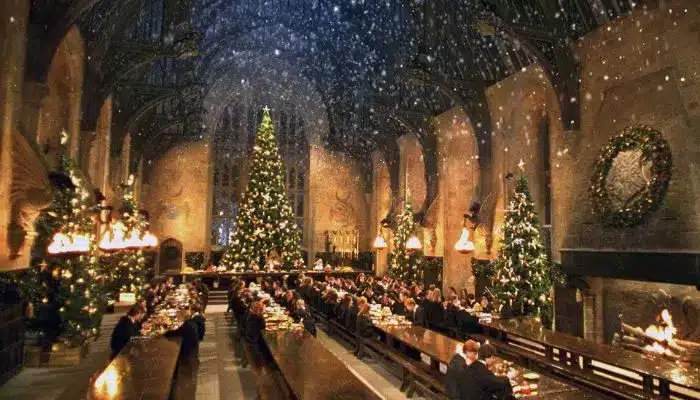 Disfruta de una cena festiva digna de Hogwarts