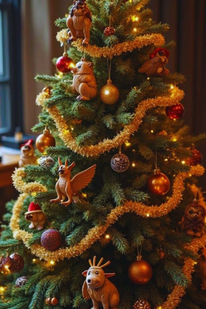 arbol harry potter decoracion navidad