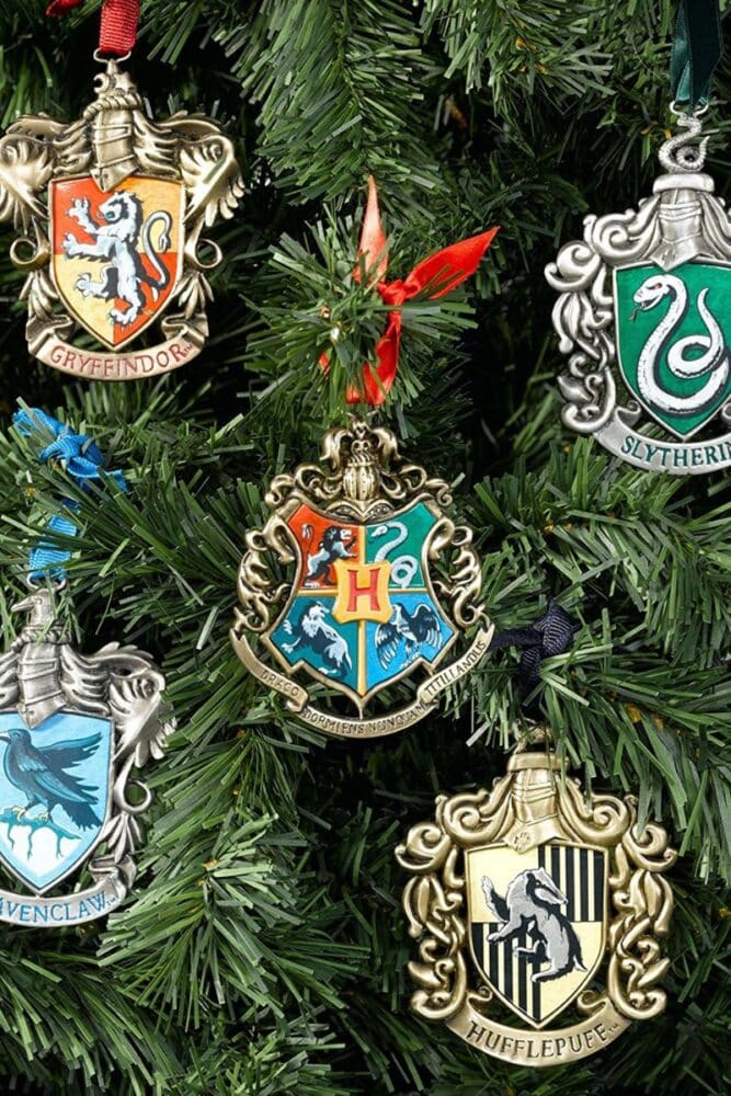 decoracion escudos casas de hogwarts harry potter