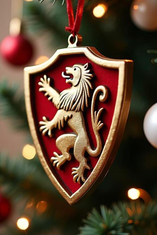 gryffindor harry potter decoracion navidad