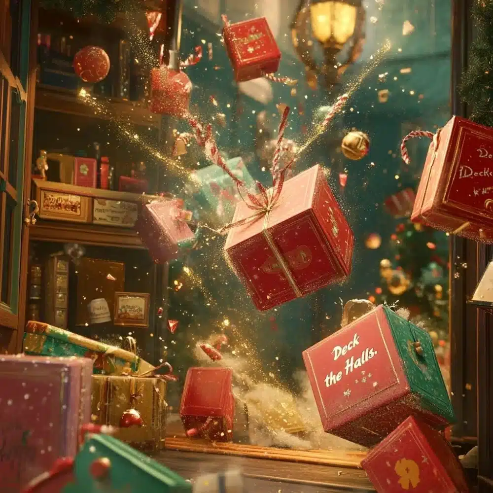 sortilegios weasley navidad harry potter