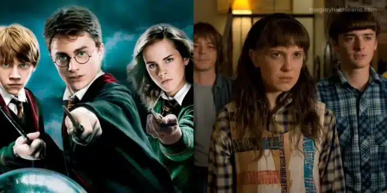 Asi seria un crossover entre Hogwarts y Stranger Things
