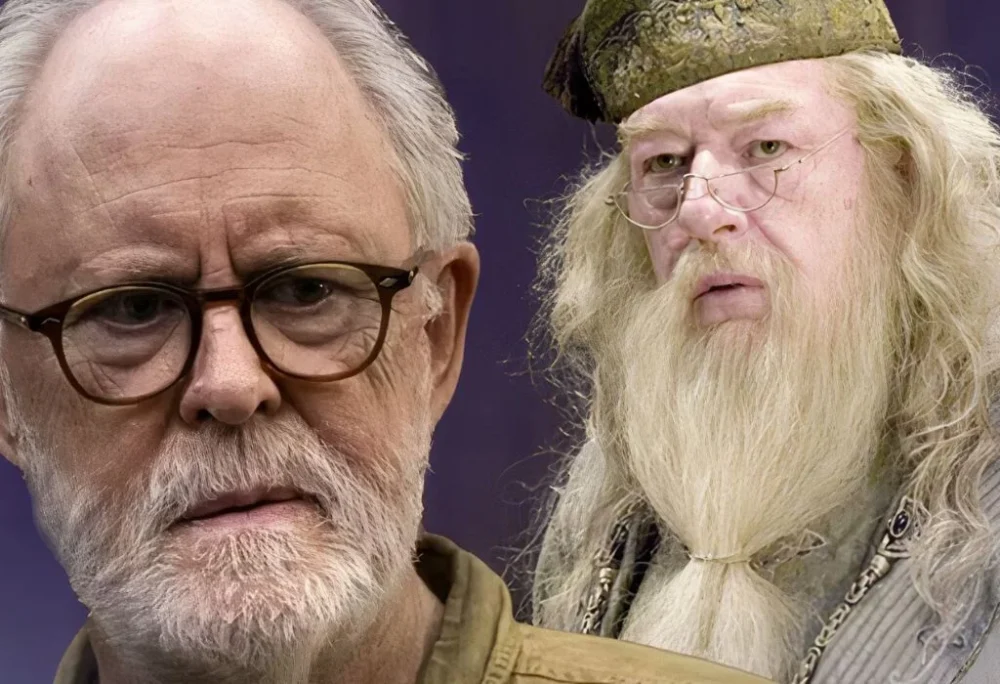 Como la serie de Harry Potter convencio a John Lithgow para interpretar a Dumbledore