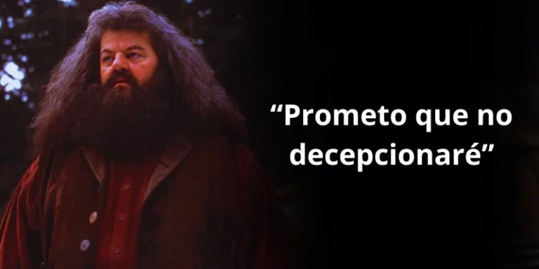 La nueva voz de Hagrid conmueve al mundo magico con su promesa