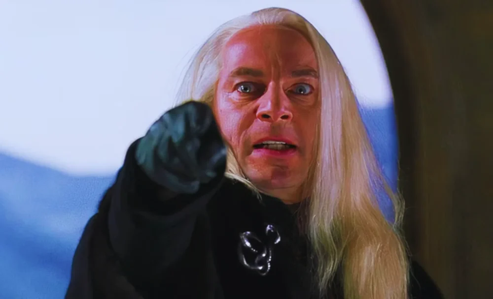 el dia en que Lucius Malfoy perdio la conciencia