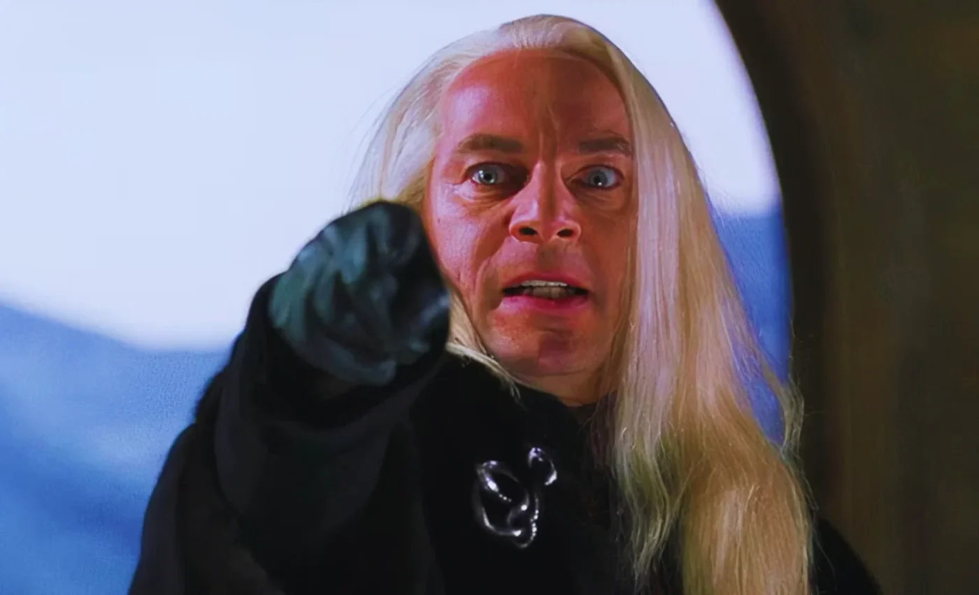 el dia en que Lucius Malfoy perdio la conciencia