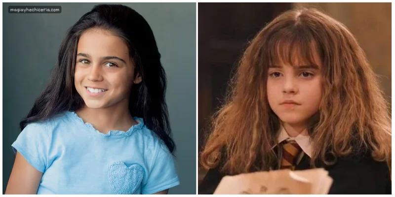 Arabella Stanton como hermione granger