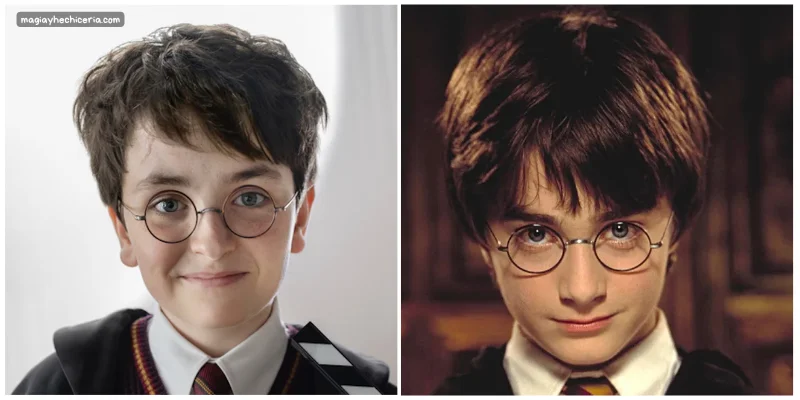 Dominic McLaughlin como harry potter
