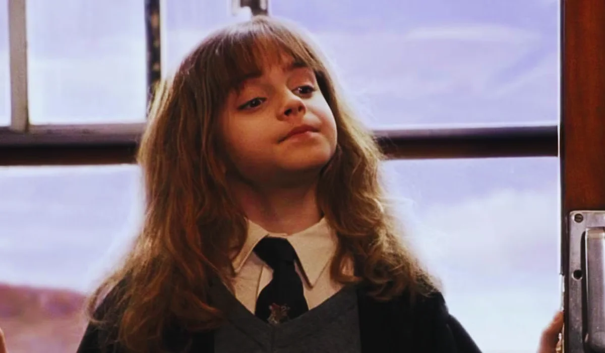 Hermione Granger hechizo azul