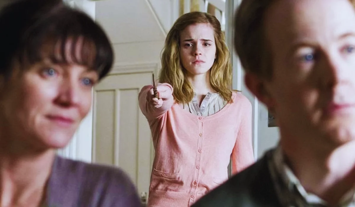 Hermione quita memoria a sus padres