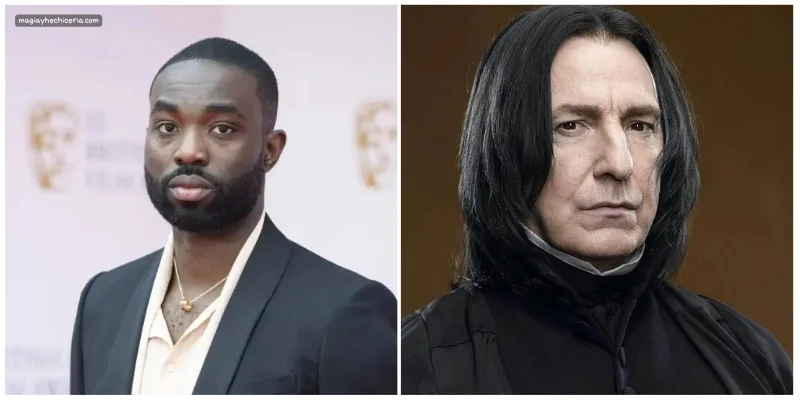 Paapa Essied como severus snape