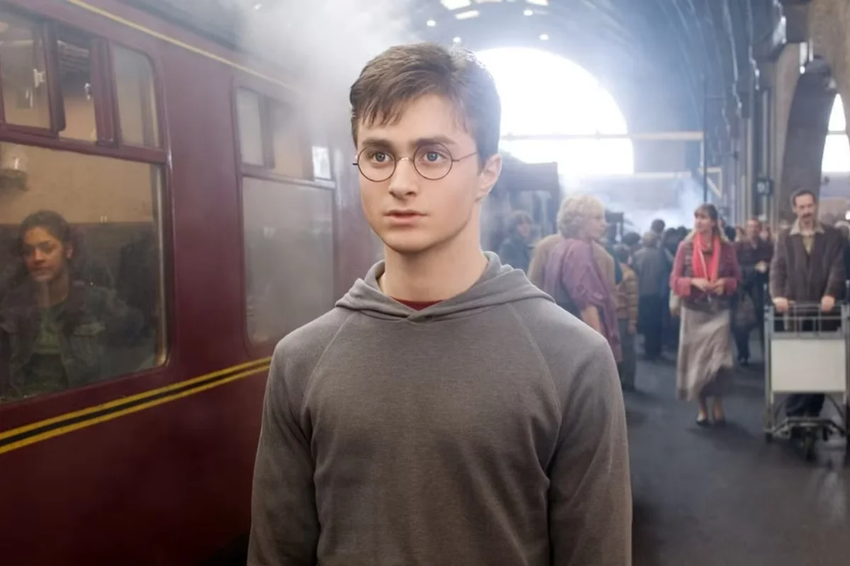 Harry Potter en la estacion de tren 9 y 34