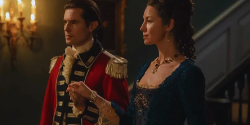 Claire con Lord John outlander