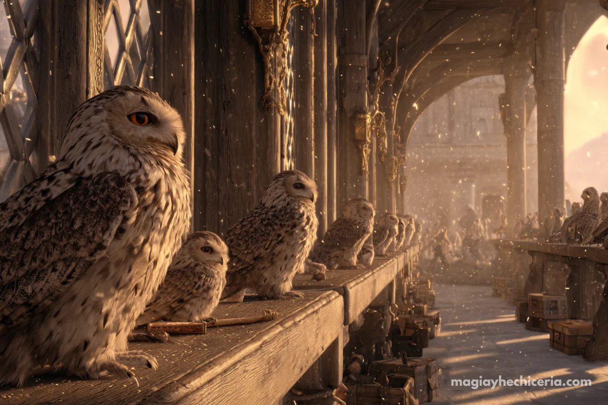 lechuzas de harry potter talentos