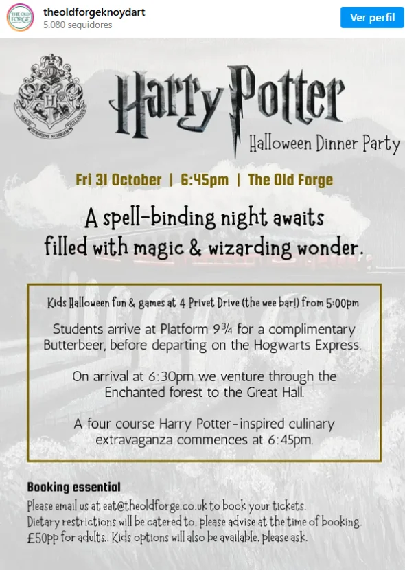pub escoces cancela Halloween por criticas a JK Rowling
